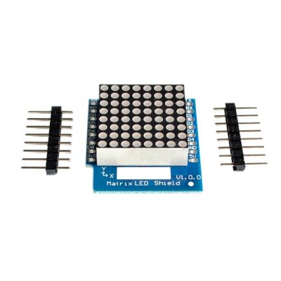 Matrix LED Shield 8×8 points