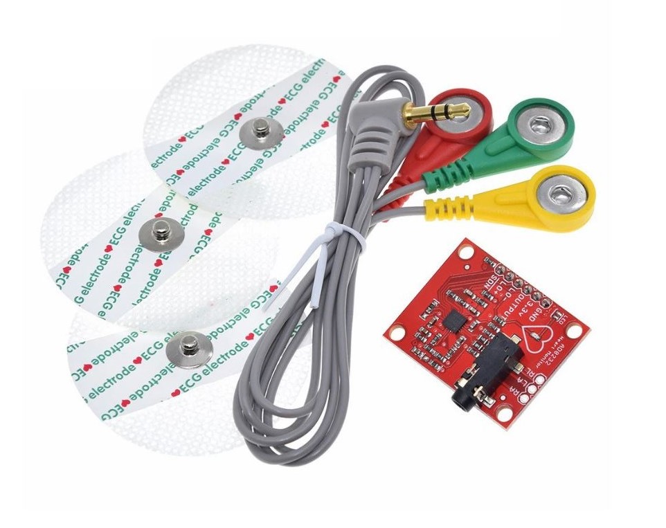 capteur fréquence cardiaque ECG AD8232